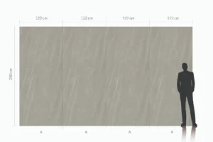Płyta węglowa SPC Arena Grey matowa — wzór kamień 280x122 cm
